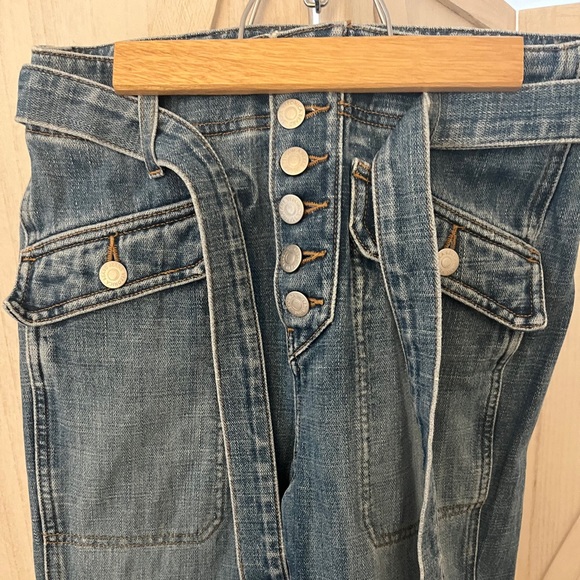Veronica Beard front button denim jeans - Picture 3 of 4